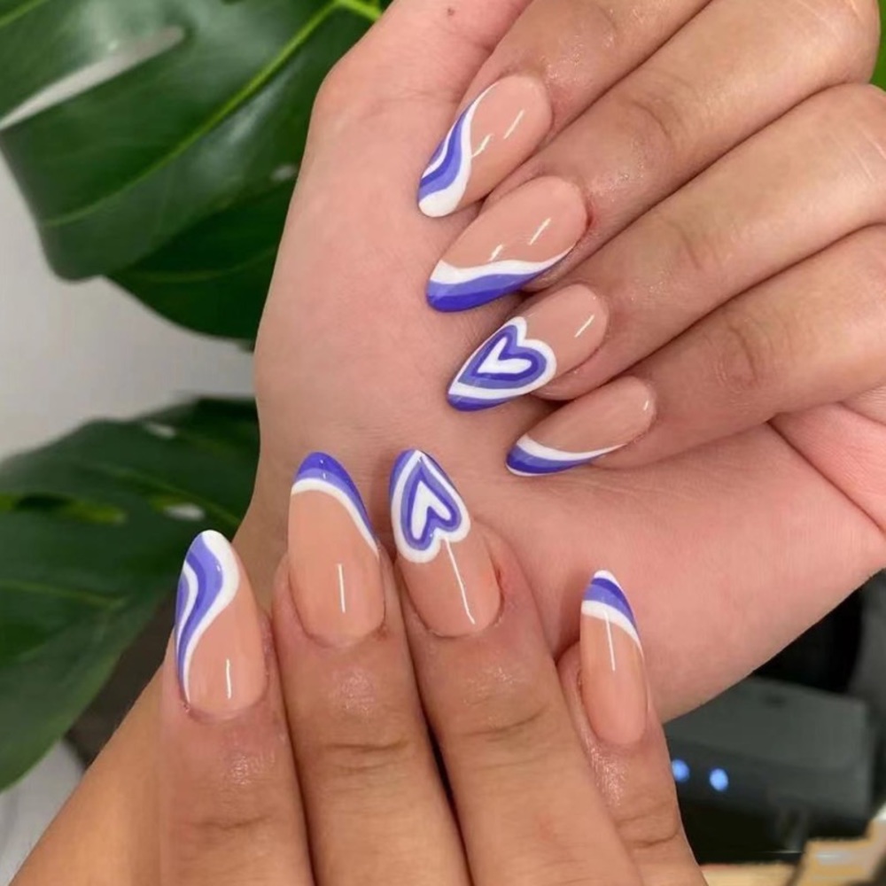 2022 Hot Style 24 Pcs Press Resuable Nails - Picture 2 of 6